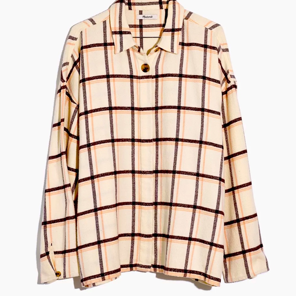Madewell Flannel Bromley Plaid Shirt